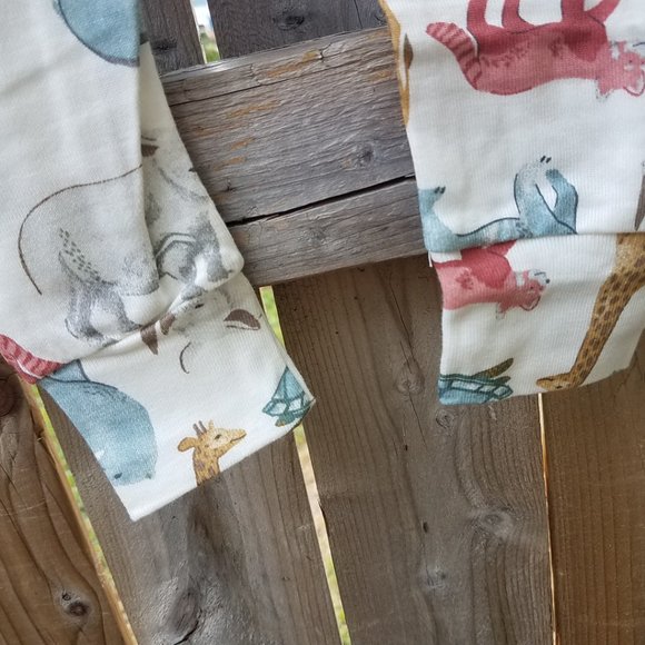 Little Planet Carter's Toddler Organic Cotton 2-Pc Pajama Set Animals 24M - Picture 8 of 10